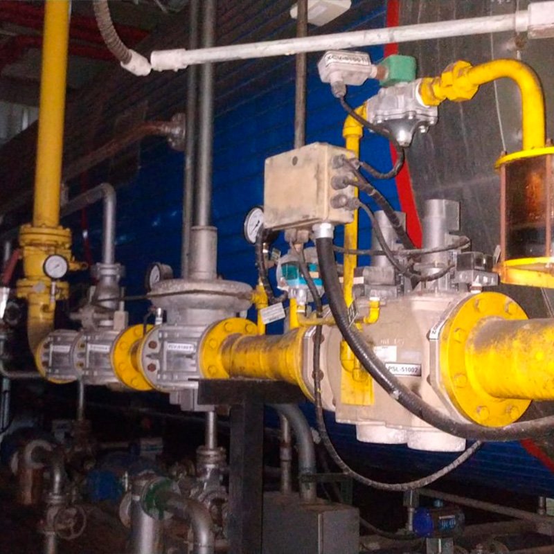 Caldeira Aalborg <br> • Capacidade: 12.000 kg/h <br>• Pressão: 15 bar - Imagem 5