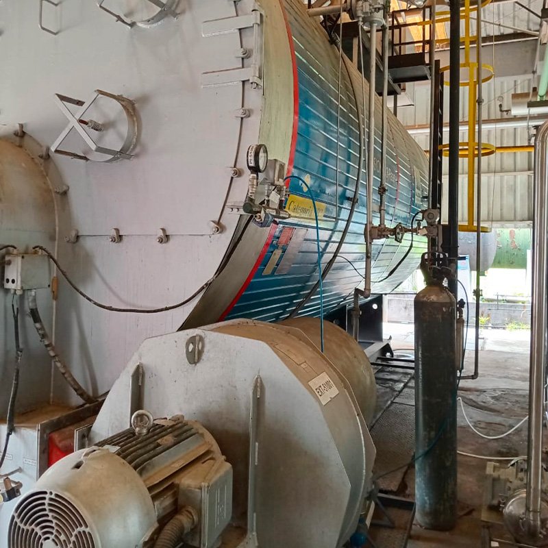 Caldeira Aalborg <br> • Capacidade: 12.000 kg/h <br>• Pressão: 15 bar - Imagem 2